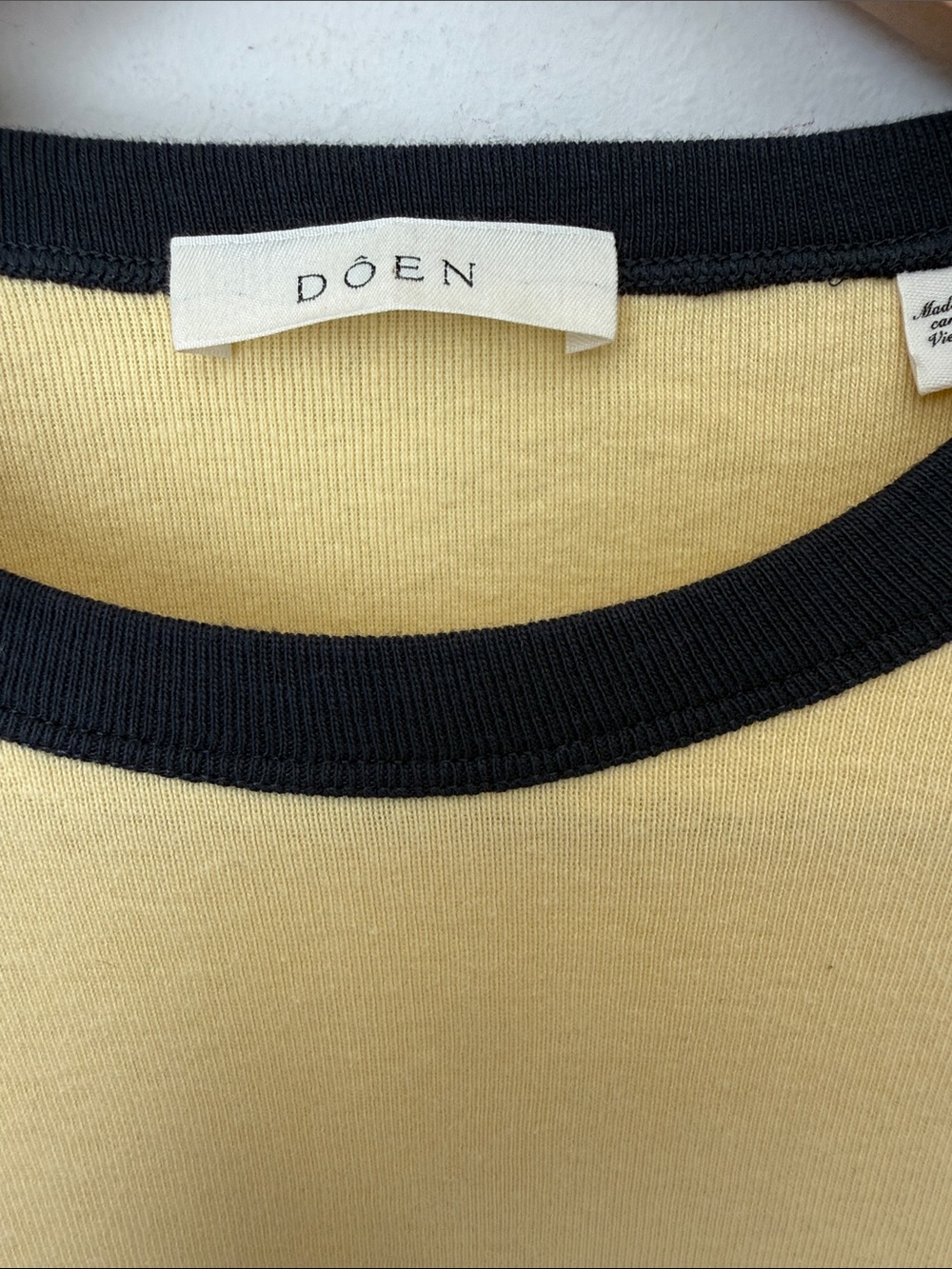Doen Vivi Tee in Wild Honeysuckle Size M - Picture 4 of 14
